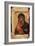 The Vladimir Madonna and Child, Russian Icon, Moscow School-Andrei Rublev-Framed Giclee Print