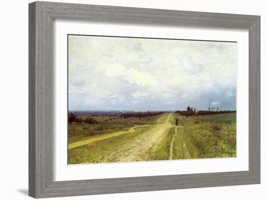 The Vladimirka Road, 1892-Isaak Ilyich Levitan-Framed Giclee Print