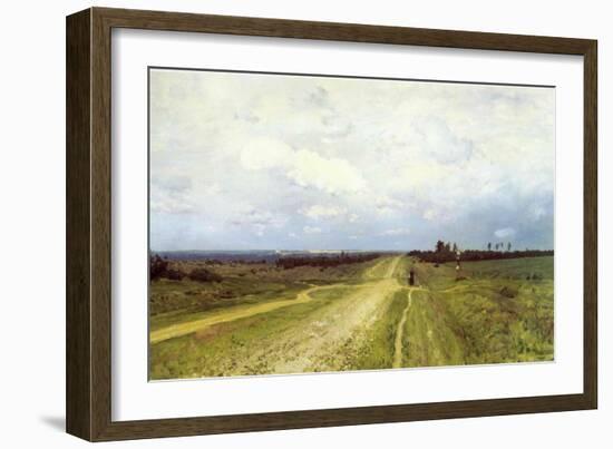 The Vladimirka Road, 1892-Isaak Ilyich Levitan-Framed Giclee Print