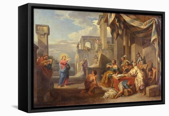 The Vocation of Saint Matthew, 1752-Giovanni Paolo Panini-Framed Premier Image Canvas