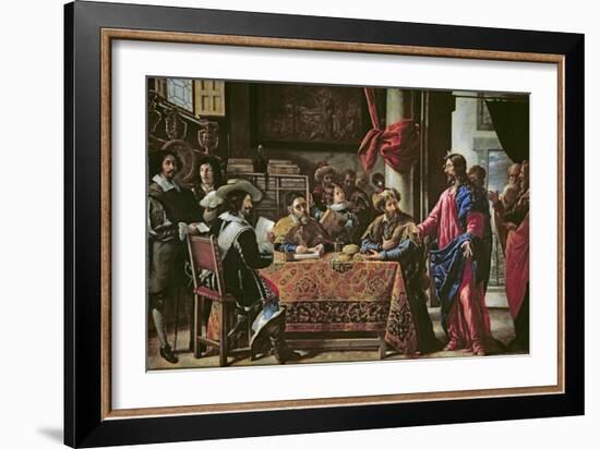 The Vocation of St. Matthew-Juan De Pareja-Framed Giclee Print