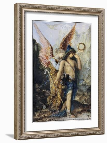 The Voices, C. 1880-Gustave Moreau-Framed Giclee Print