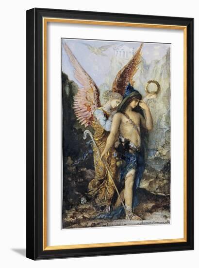 The Voices, C. 1880-Gustave Moreau-Framed Giclee Print