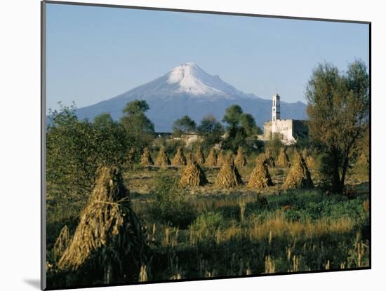 The Volcano of Popocatepetl, Puebla State, Mexico, North America-Robert Cundy-Mounted Photographic Print