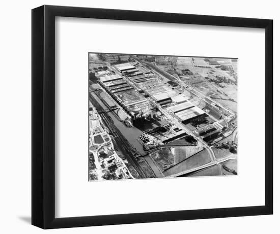The Volkswagen factory at Wolfsburg, Germany, 1960s-Unknown-Framed Photographic Print