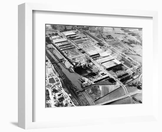 The Volkswagen factory at Wolfsburg, Germany, 1960s-Unknown-Framed Photographic Print