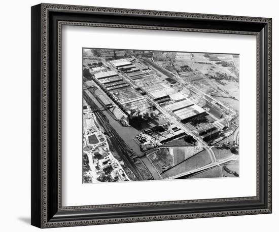 The Volkswagen factory at Wolfsburg, Germany, 1960s-Unknown-Framed Photographic Print