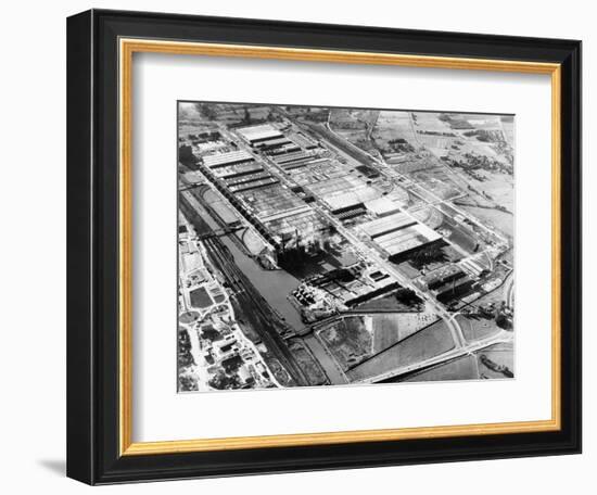 The Volkswagen factory at Wolfsburg, Germany, 1960s-Unknown-Framed Photographic Print