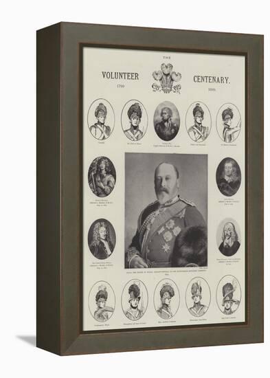 The Volunteer Centenary, 1799-1899-null-Framed Premier Image Canvas