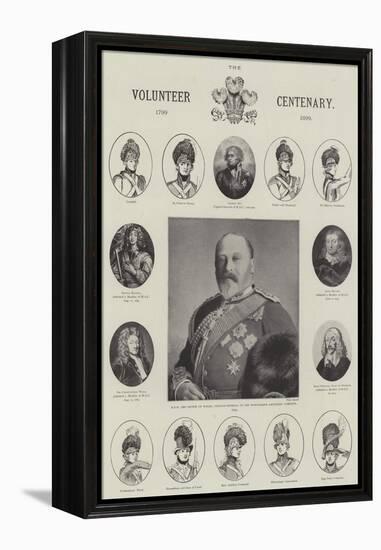 The Volunteer Centenary, 1799-1899-null-Framed Premier Image Canvas