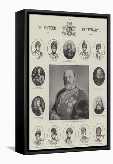 The Volunteer Centenary, 1799-1899-null-Framed Premier Image Canvas