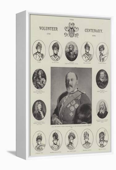 The Volunteer Centenary, 1799-1899-null-Framed Premier Image Canvas