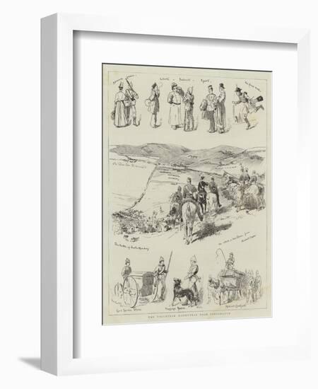 The Volunteer Manoeuvres Near Portsmouth-null-Framed Giclee Print