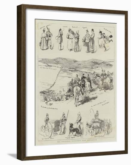 The Volunteer Manoeuvres Near Portsmouth-null-Framed Giclee Print