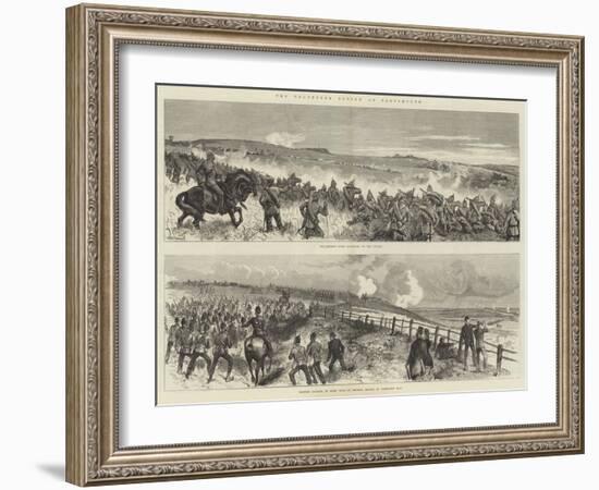 The Volunteer Review at Portsmouth-William Heysham Overend-Framed Giclee Print