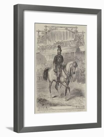 The Volunteer Sham Fight at Brighton on Easter Monday, Lord Ranelagh Passing the Grand Stand-null-Framed Giclee Print