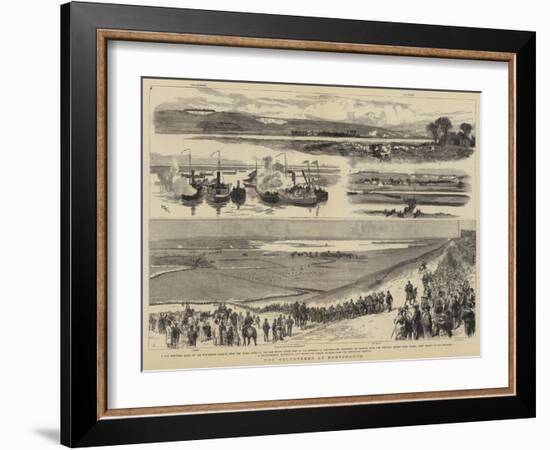 The Volunteers at Portsmouth-William Lionel Wyllie-Framed Giclee Print