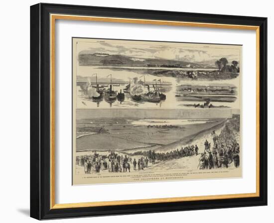 The Volunteers at Portsmouth-William Lionel Wyllie-Framed Giclee Print