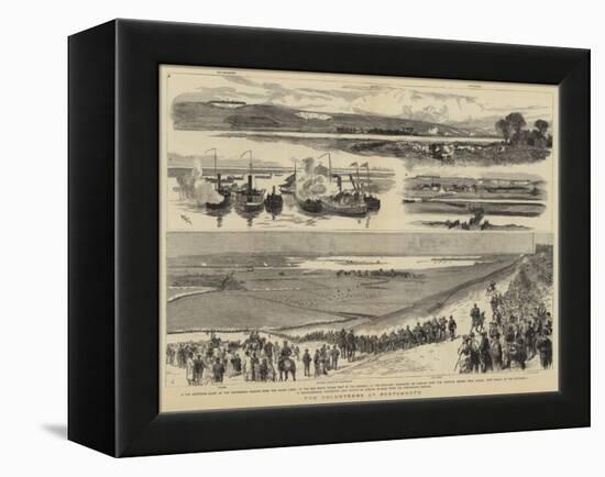 The Volunteers at Portsmouth-William Lionel Wyllie-Framed Premier Image Canvas