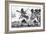 The Volunteers in Sabots at the Battle of Valmy-Caran D'Ache-Framed Giclee Print