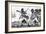 The Volunteers in Sabots at the Battle of Valmy-Caran D'Ache-Framed Giclee Print