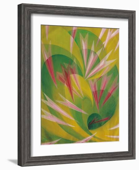 The Vortex of Life-Giacomo Balla-Framed Giclee Print