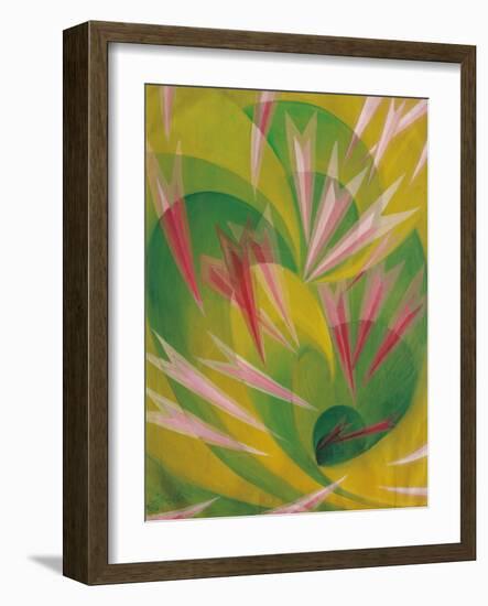 The Vortex of Life-Giacomo Balla-Framed Giclee Print