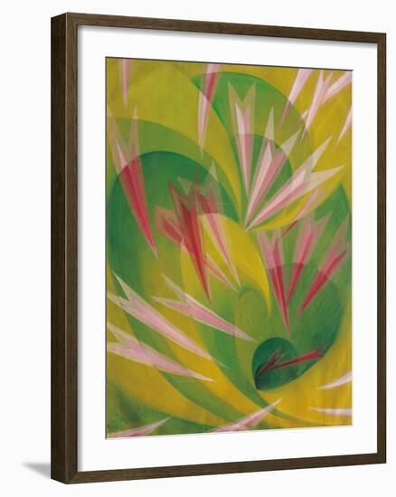 The Vortex of Life-Giacomo Balla-Framed Giclee Print