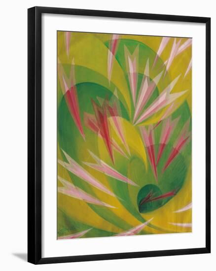 The Vortex of Life-Giacomo Balla-Framed Giclee Print