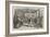 The Vote for Annexation at Naples, Polling Booth at Monte Calvario-Thomas Nast-Framed Giclee Print