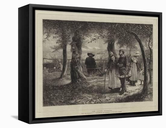 The Votive Offering-William John Hennessy-Framed Premier Image Canvas