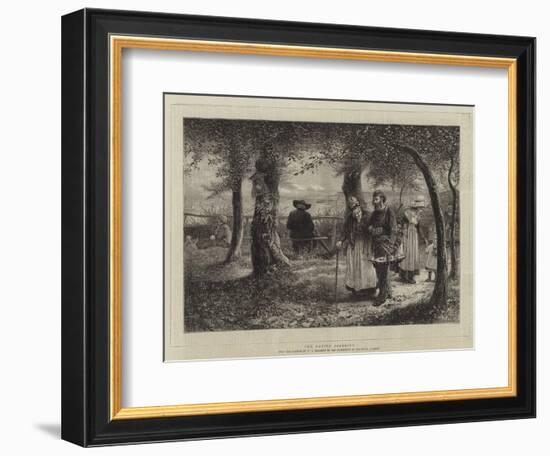 The Votive Offering-William John Hennessy-Framed Giclee Print