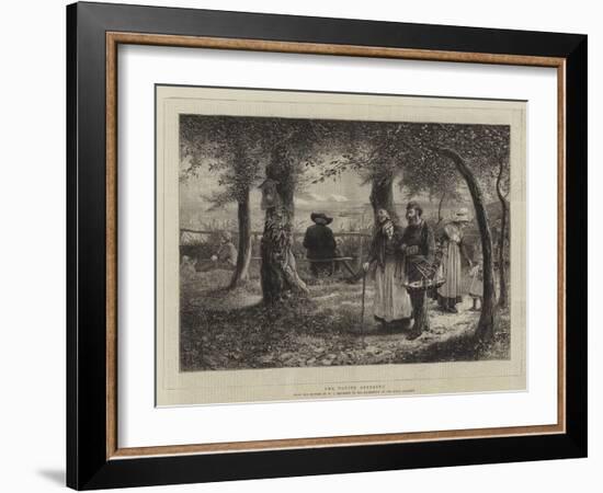 The Votive Offering-William John Hennessy-Framed Giclee Print