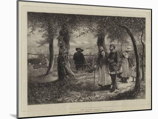 The Votive Offering-William John Hennessy-Mounted Giclee Print