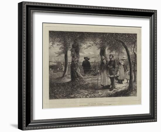 The Votive Offering-William John Hennessy-Framed Giclee Print