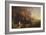 The Voyage of Life: Childhood, 1842 (Oil on Canvas)-Thomas Cole-Framed Giclee Print