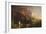 The Voyage of Life: Childhood, 1842 (Oil on Canvas)-Thomas Cole-Framed Giclee Print