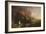 The Voyage of Life: Childhood, 1842 (Oil on Canvas)-Thomas Cole-Framed Giclee Print