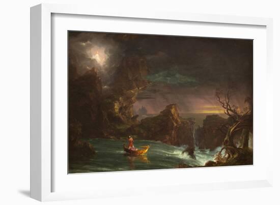 The Voyage of Life: Manhood, 1842 (Oil on Canvas)-Thomas Cole-Framed Giclee Print