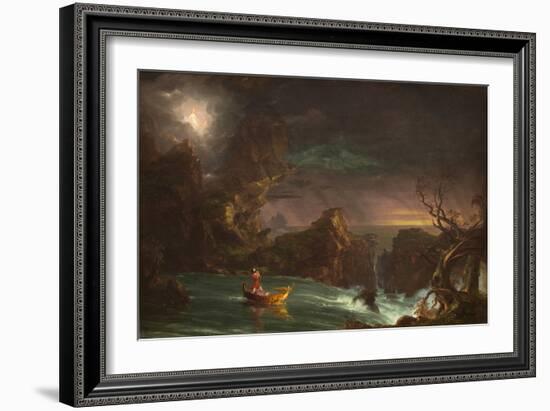 The Voyage of Life: Manhood, 1842 (Oil on Canvas)-Thomas Cole-Framed Giclee Print