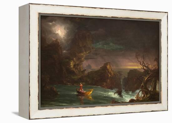 The Voyage of Life: Manhood, 1842 (Oil on Canvas)-Thomas Cole-Framed Premier Image Canvas