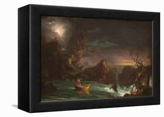 The Voyage of Life: Manhood, 1842 (Oil on Canvas)-Thomas Cole-Framed Premier Image Canvas