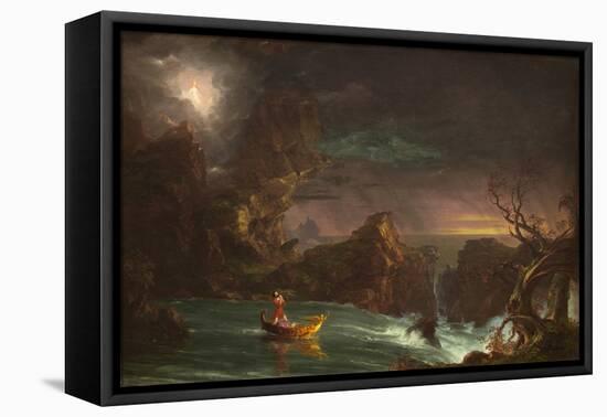 The Voyage of Life: Manhood, 1842 (Oil on Canvas)-Thomas Cole-Framed Premier Image Canvas