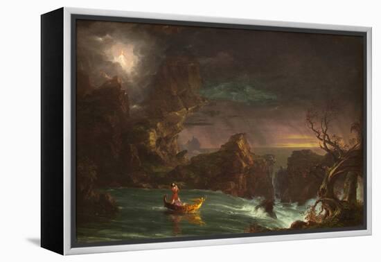 The Voyage of Life: Manhood, 1842 (Oil on Canvas)-Thomas Cole-Framed Premier Image Canvas