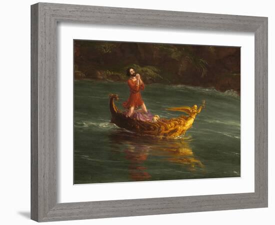 The Voyage of Life: Manhood (Detail) 1842 (Oil on Canvas)-Thomas Cole-Framed Giclee Print