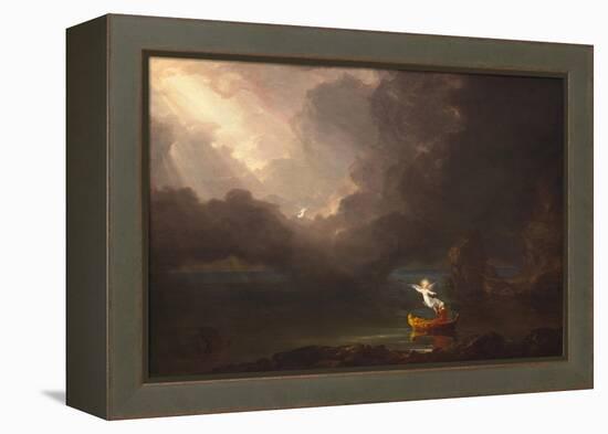 The Voyage of Life: Old Age, 1842 (Oil on Canvas)-Thomas Cole-Framed Premier Image Canvas