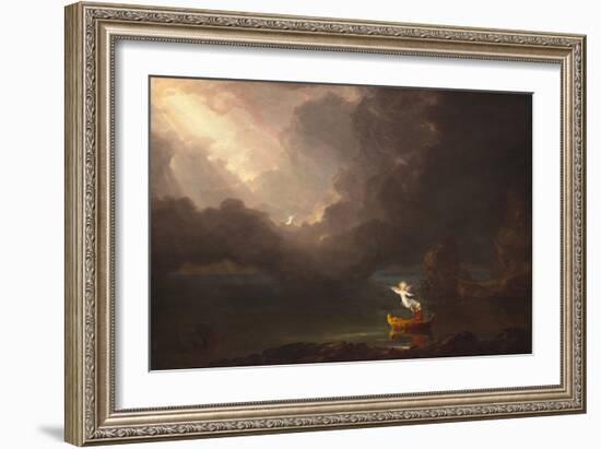 The Voyage of Life: Old Age, 1842 (Oil on Canvas)-Thomas Cole-Framed Giclee Print