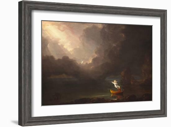 The Voyage of Life: Old Age, 1842-Thomas Cole-Framed Art Print