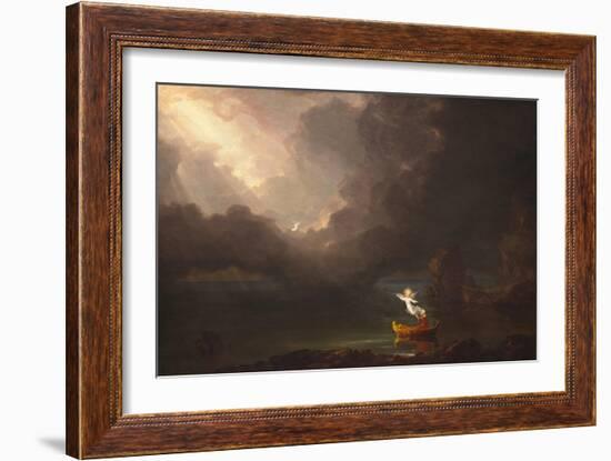 The Voyage of Life: Old Age, 1842-Thomas Cole-Framed Art Print