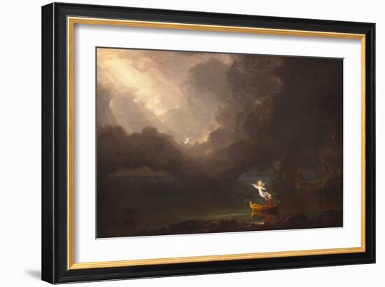 The Voyage of Life: Old Age, by Thomas Cole,-Thomas Cole-Framed Art Print